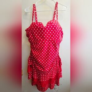 Torrid Minnie Red Polka Dot Dress Sz.2